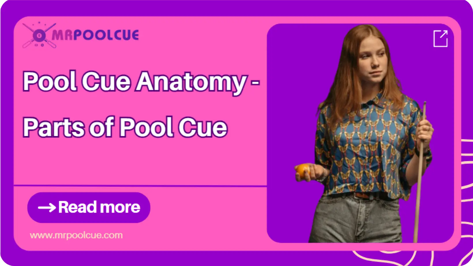 Anatomy of pool cue guide